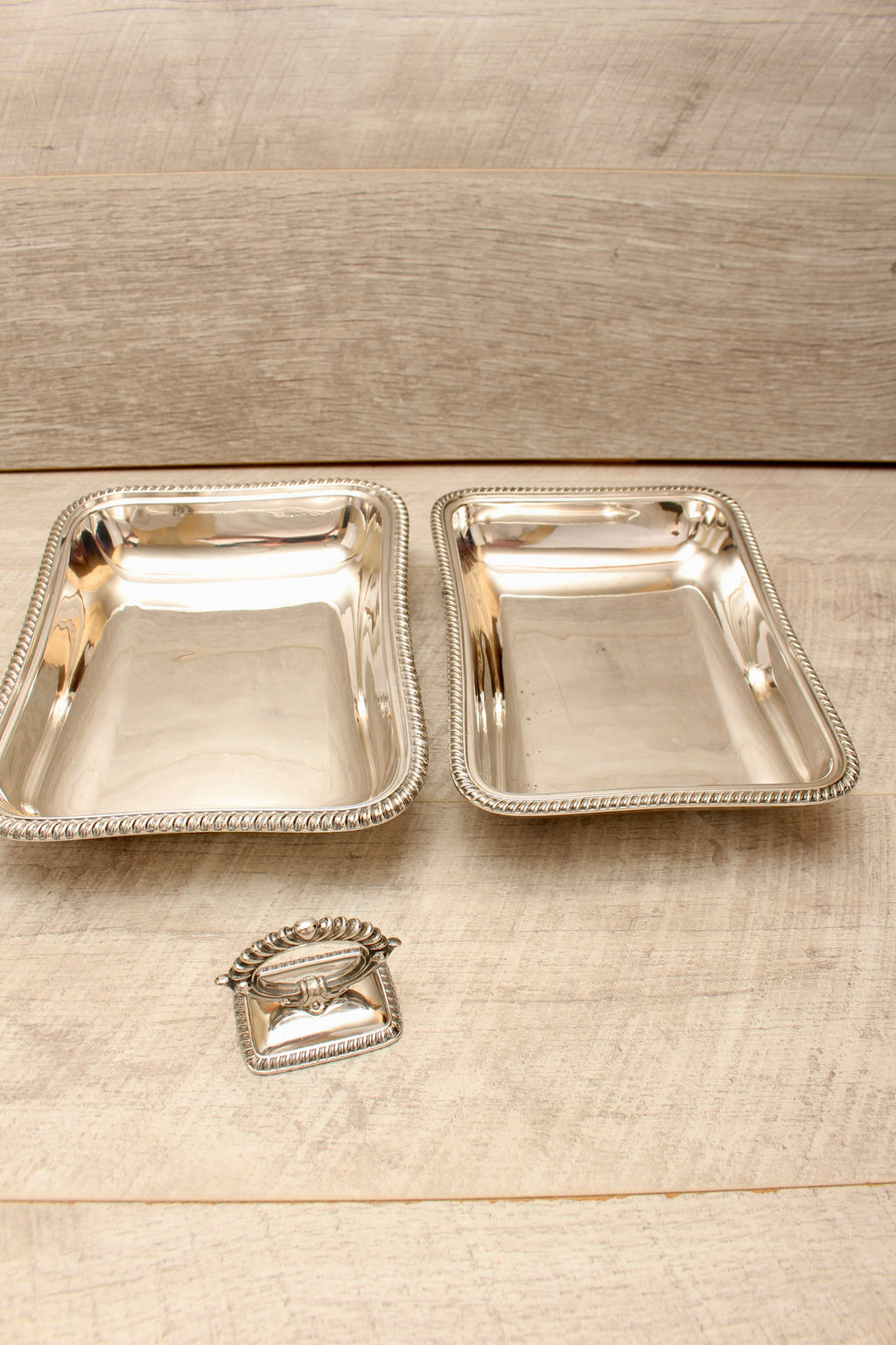 Antique Richard Richardson Sheffield Silver Plate Entree Dish Lidded Serving Tray