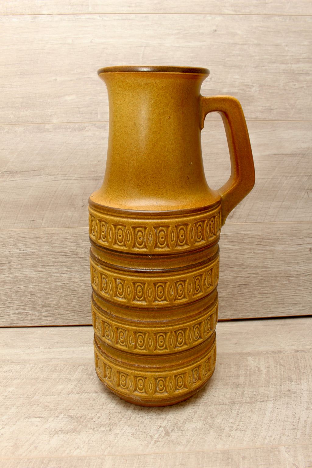 Vintage Scheurich Keramik West German Floor Jug Granada Glaze Model 429-45