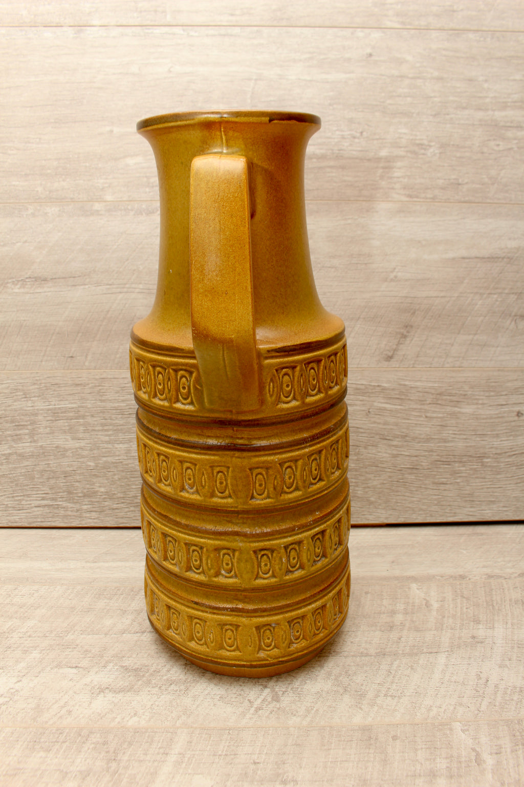 Vintage Scheurich Keramik West German Floor Jug Granada Glaze Model 429-45