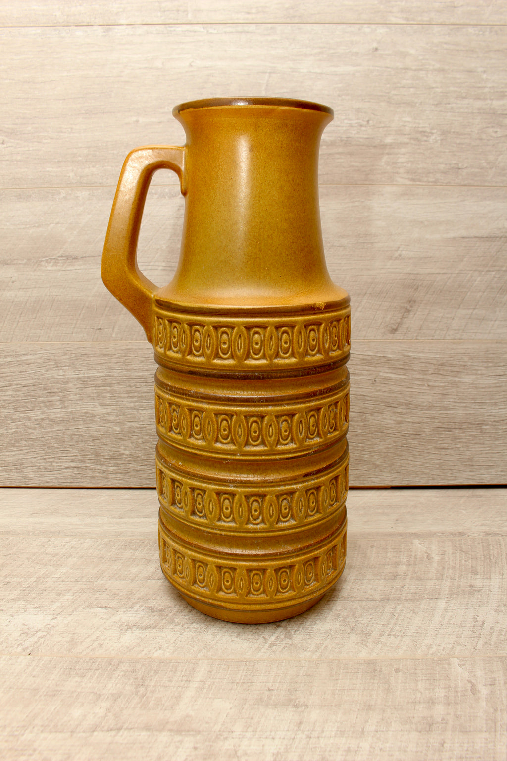 Vintage Scheurich Keramik West German Floor Jug Granada Glaze Model 429-45