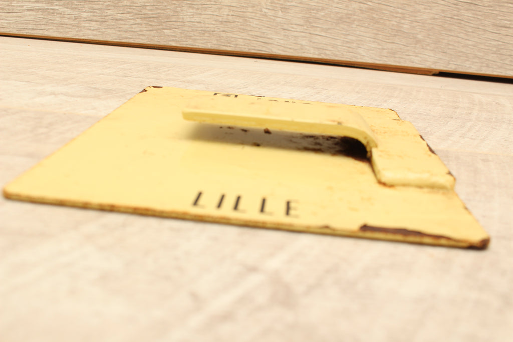 Vintage French SNCF Railway Carriage Sign Voiture 10 Lille Detling Salvage