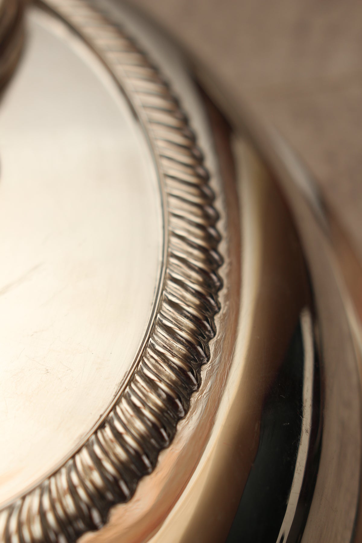 Antique Kerr & Phillips Glasgow Silver Plated Oval Entree Dish - Gadroon Border (c.1890)