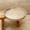 Vintage Viners of Sheffield Silver on Copper Gallery Tray - Chased Old Sheffield Plate Reproduction