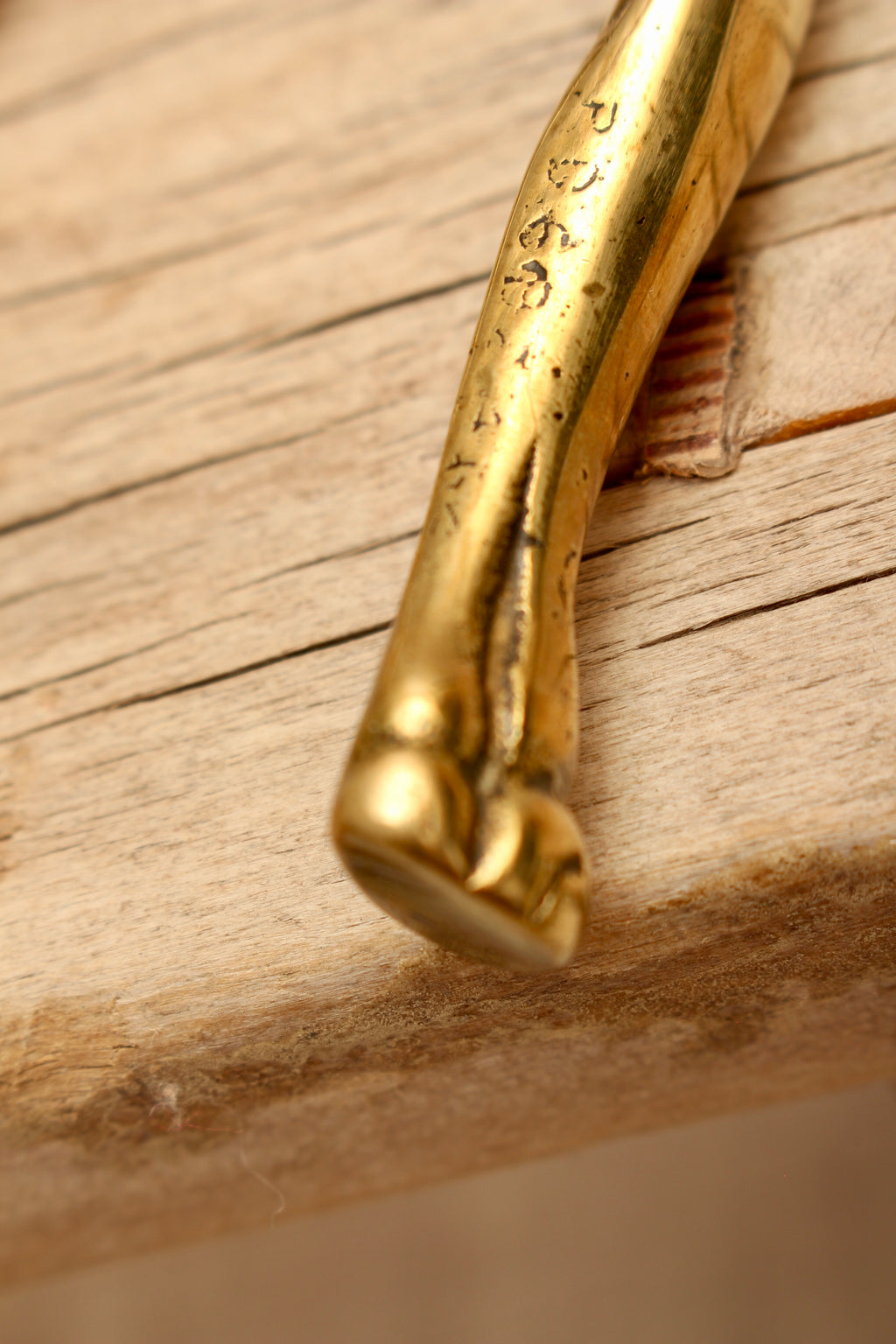 Antique Solid Brass Novelty Lion Head Split-Handle Nutcracker - Victorian Style Barware Accessory