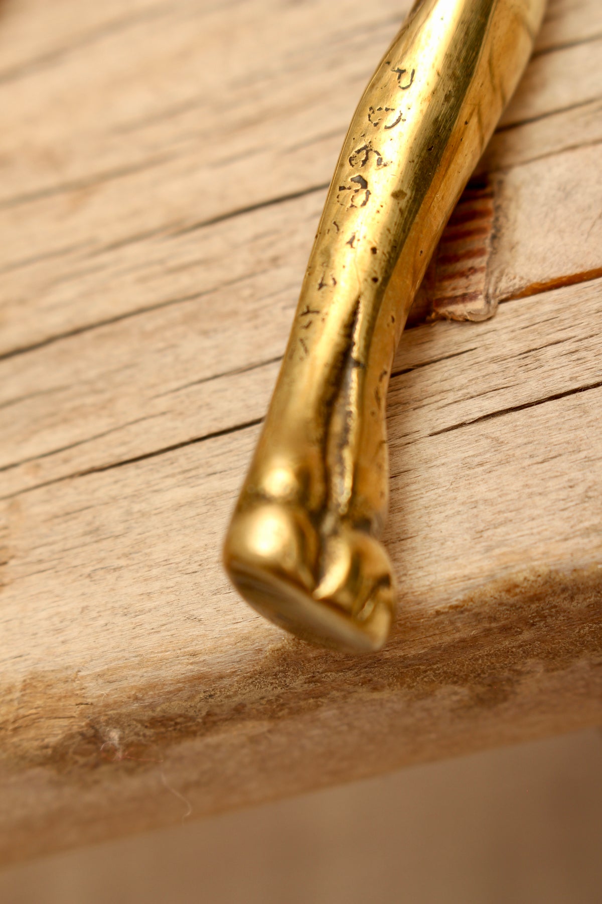 Antique Solid Brass Novelty Lion Head Split-Handle Nutcracker - Victorian Style Barware Accessory