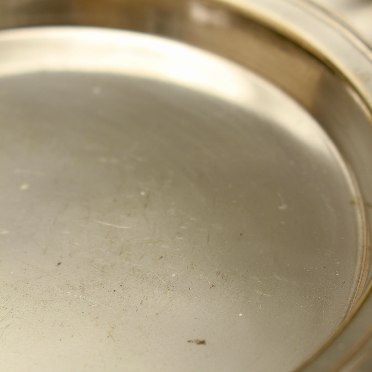 Vintage Joseph Gloster Silver Plated Trinket Tray - Fluted Edwardian Style Pin Dish