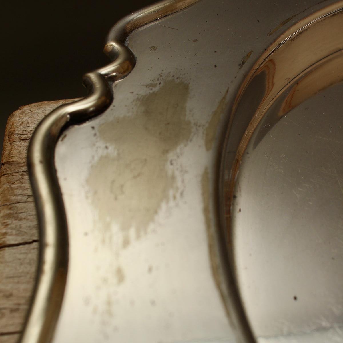 Antique Edward & Sons Glasgow Silver Plated Salver - Chippendale Style Drinks Tray (c.1900)