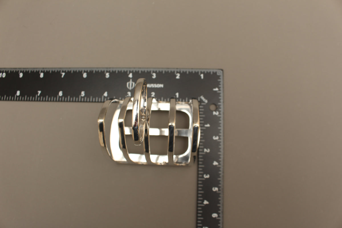 Antique John Biggin Sheffield Silver Plated Toast Rack - 4-Slot Gothic Arch Letter Rack (c.1910)