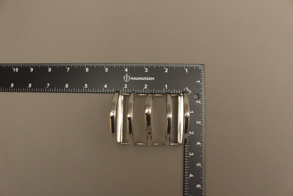 Antique Henry Wilkinson Sheffield Silver Plated Toast Rack - 4-Slot Teardrop Handle Letter Rack (c.1900)