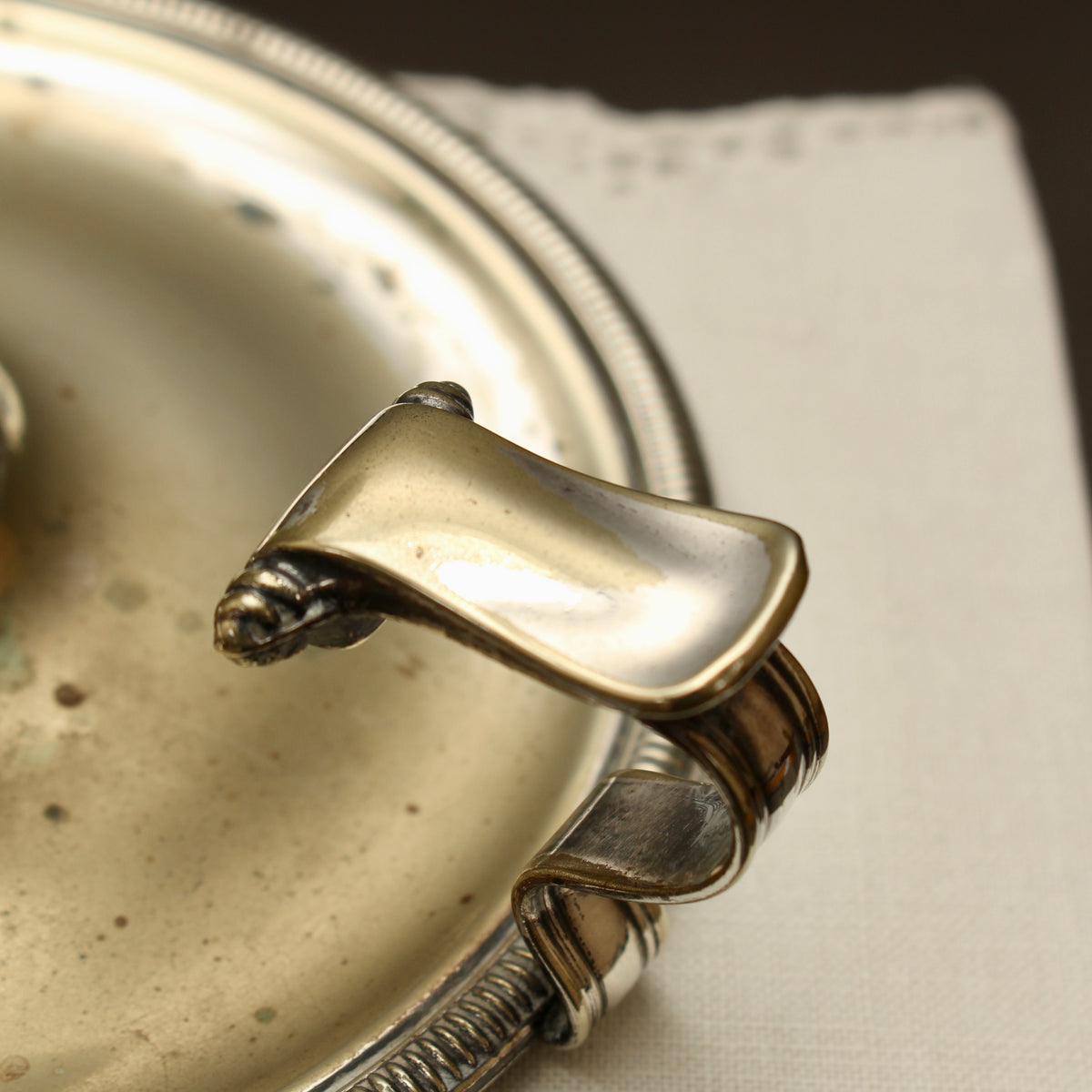 Antique Hawksworth Eyre & Co Sheffield Silver Plated Chamberstick with Matching Stamped Snuffer (c.1900)