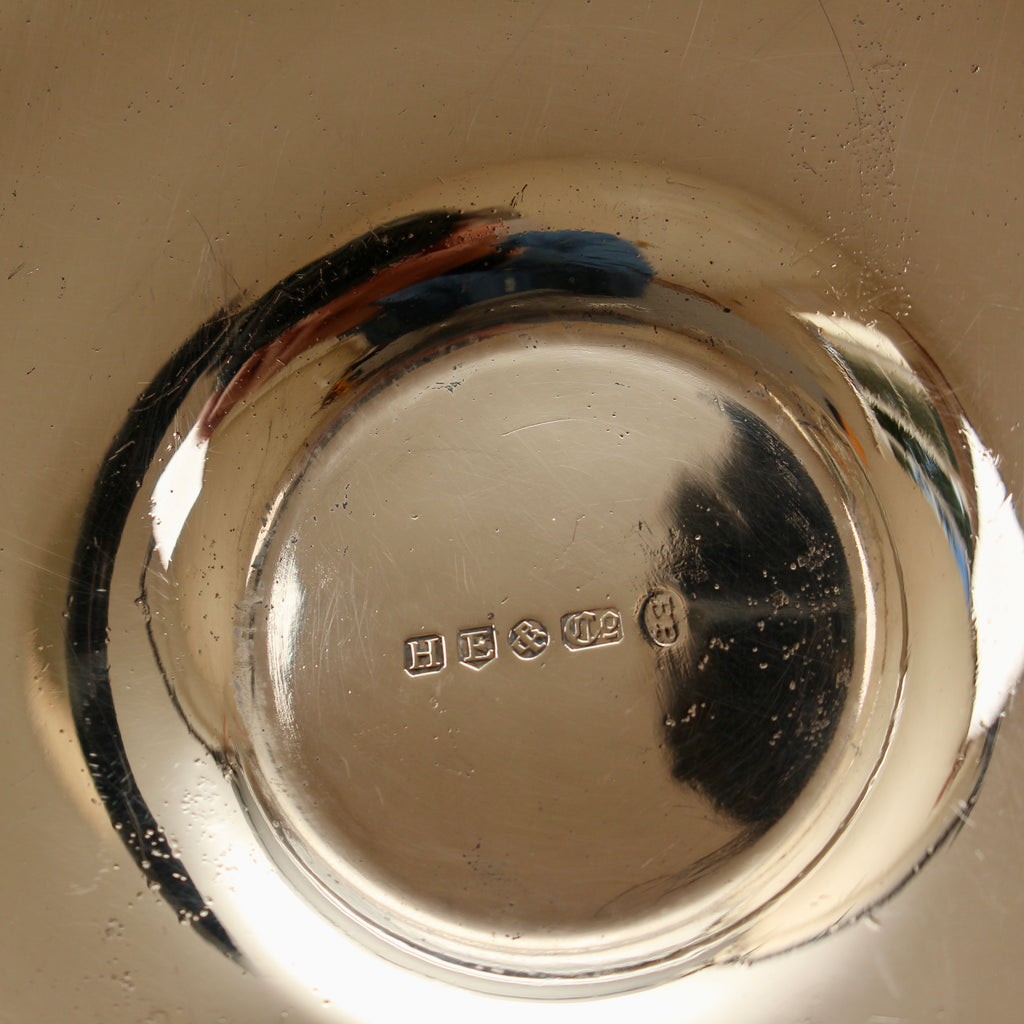 Antique Hawksworth Eyre & Co Sheffield Silver Plated Chamberstick with Matching Stamped Snuffer (c.1900)