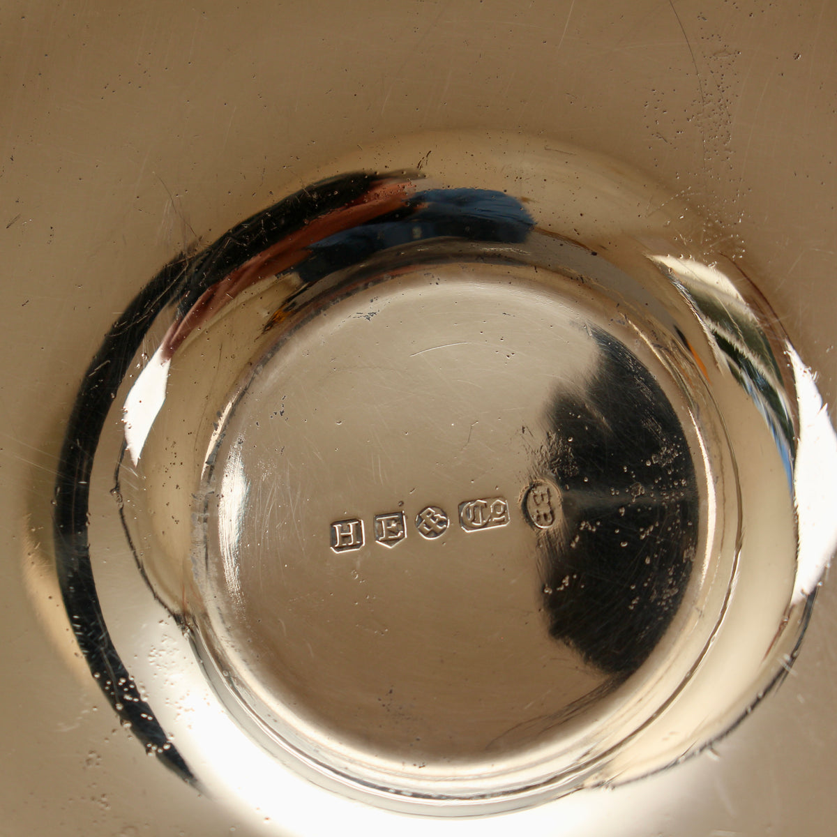 Antique Hawksworth Eyre & Co Sheffield Silver Plated Chamberstick with Matching Stamped Snuffer (c.1900)