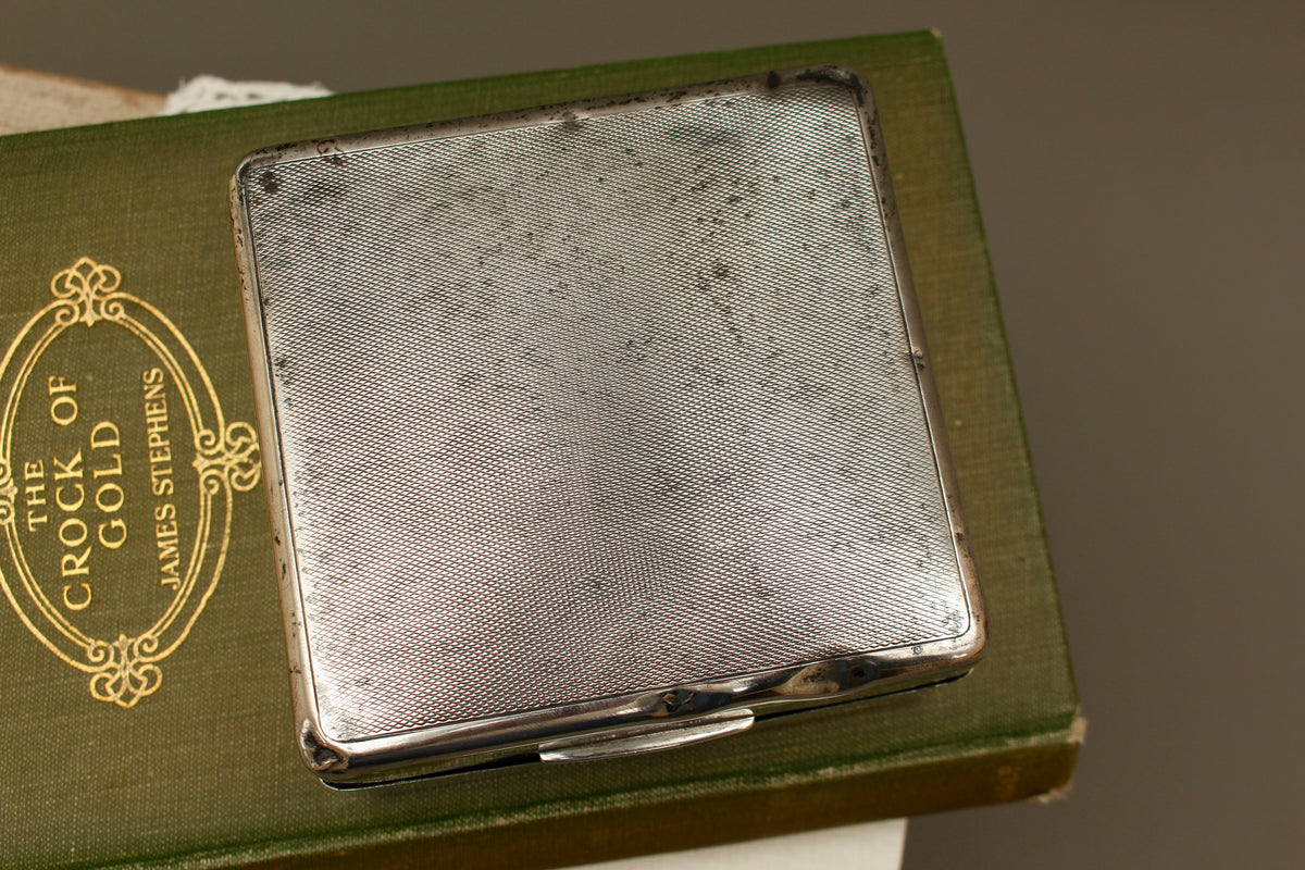 Art Deco Sterling Silver Cigarette Box (1925) | William Neale & Sons
