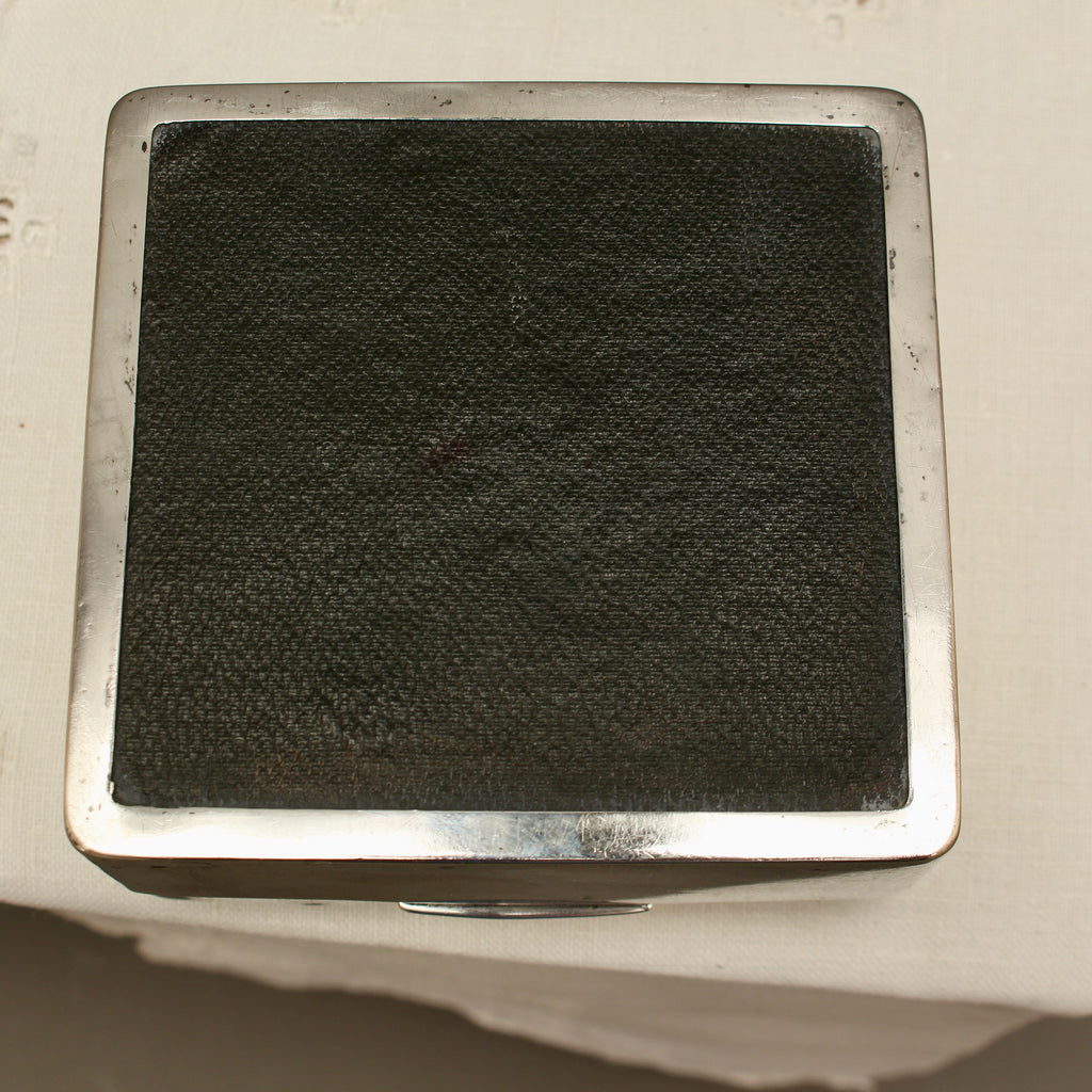 Art Deco Sterling Silver Cigarette Box (1925) | William Neale & Sons