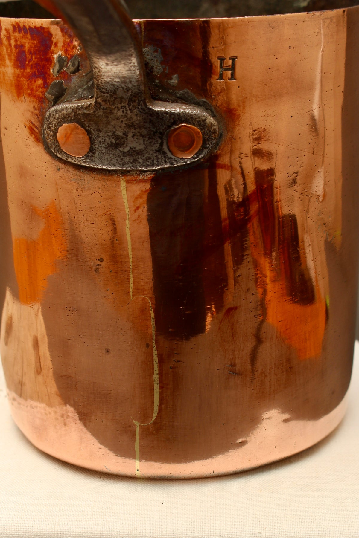 Antique Army & Navy CSL Copper Milk Warmer | Dovetailed Culinary Pot