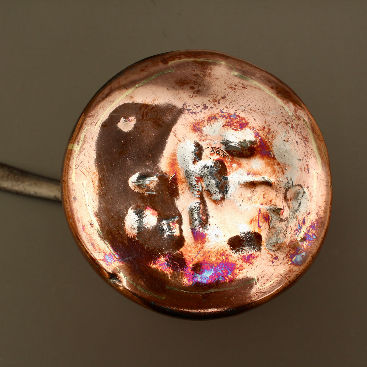 Antique Army & Navy CSL Copper Milk Warmer | Dovetailed Culinary Pot