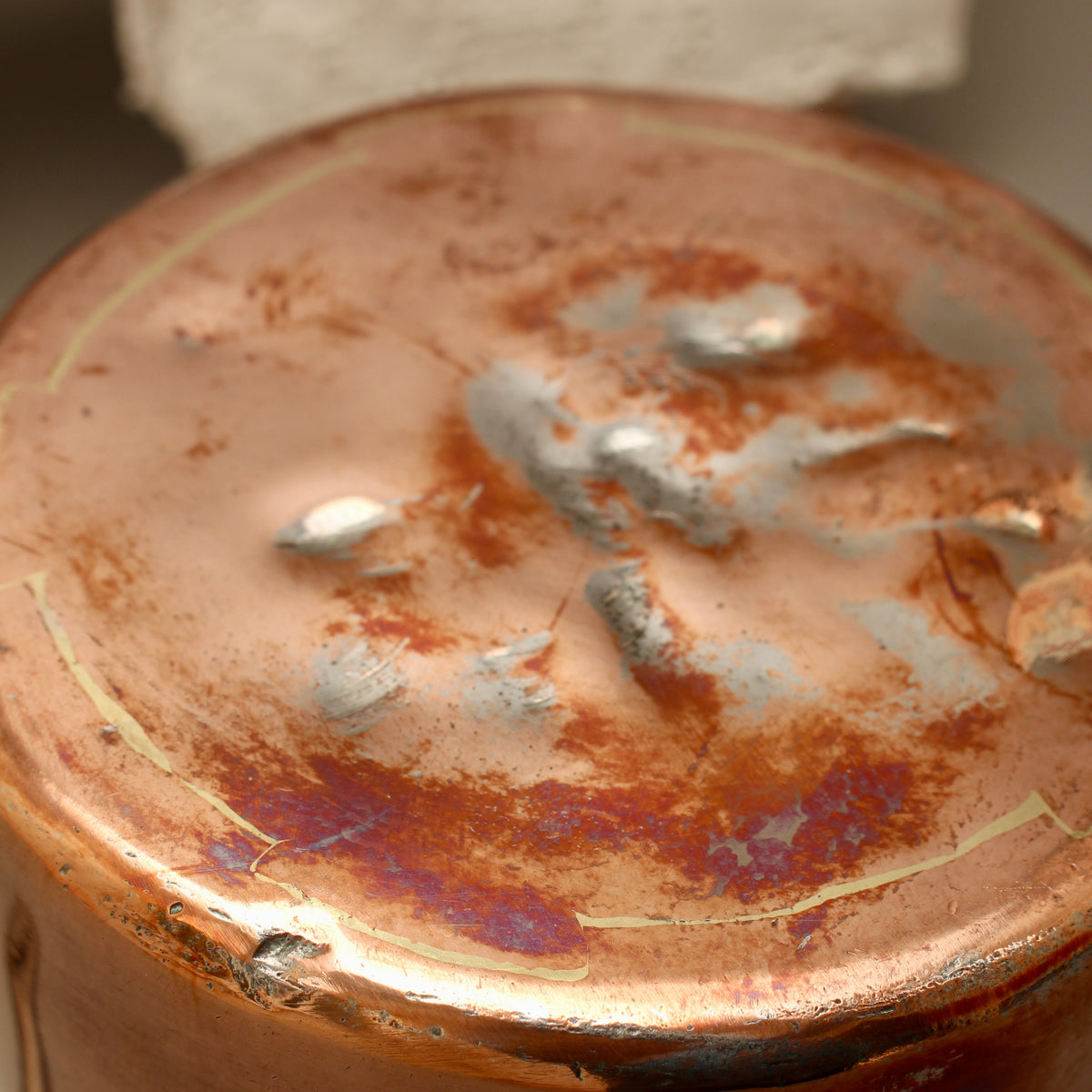 Antique Army & Navy CSL Copper Milk Warmer | Dovetailed Culinary Pot
