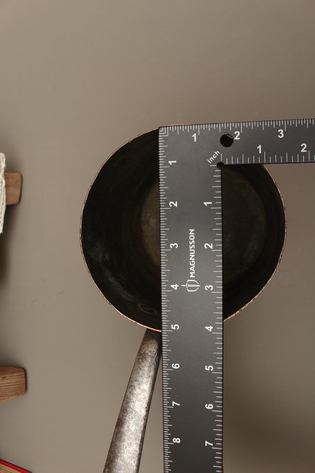 Antique Army & Navy CSL Copper Milk Warmer | Dovetailed Culinary Pot