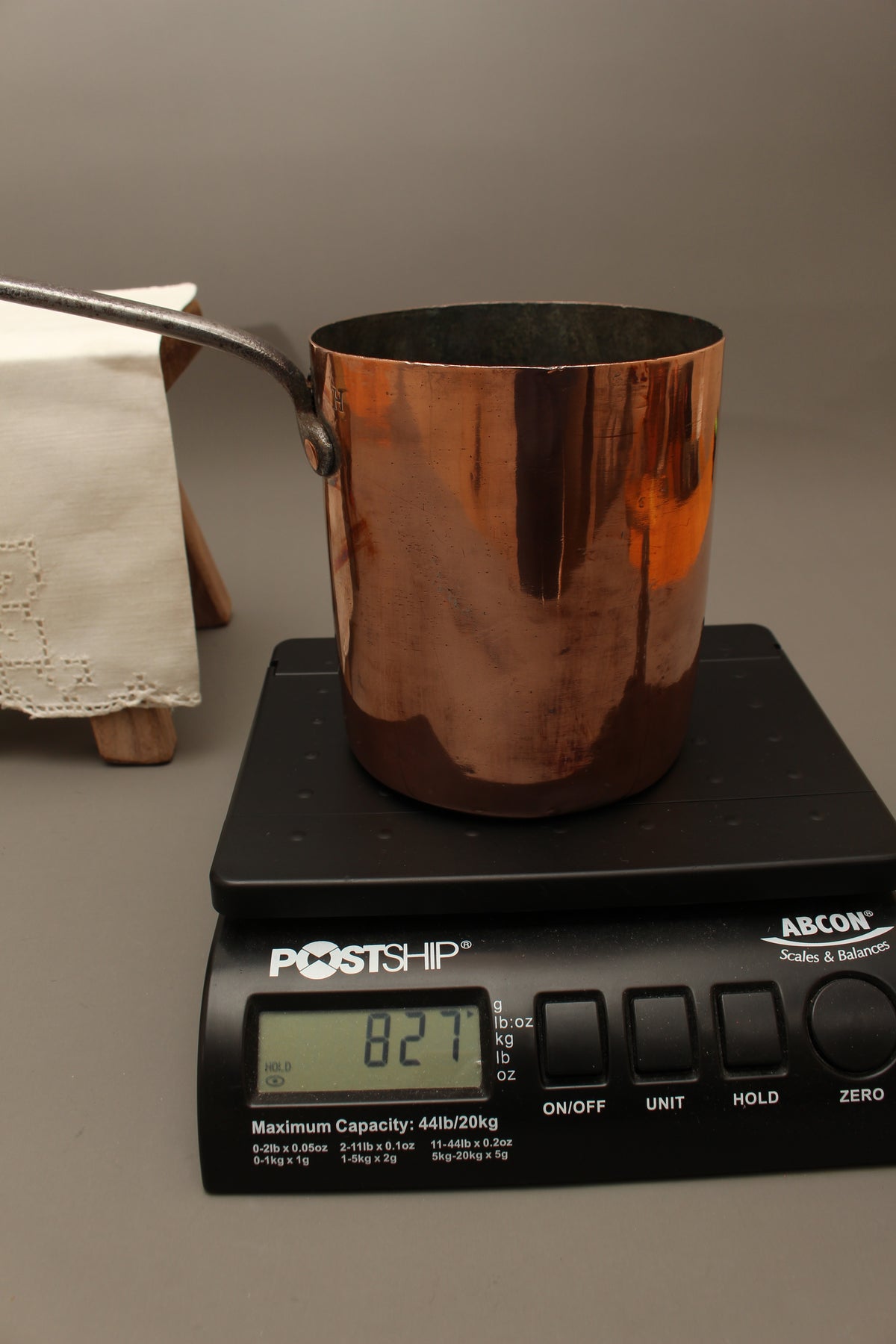 Antique Army & Navy CSL Copper Milk Warmer | Dovetailed Culinary Pot