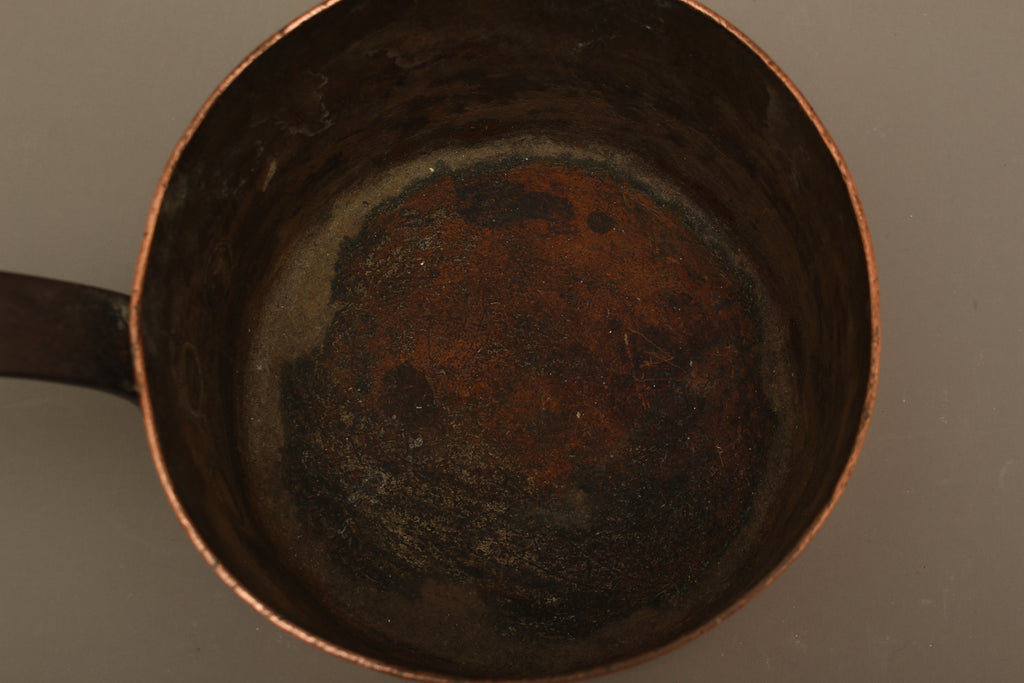 Antique Trinity College Cambridge Copper Saucepan & Lid (1901) | Collegiate Kitchenalia