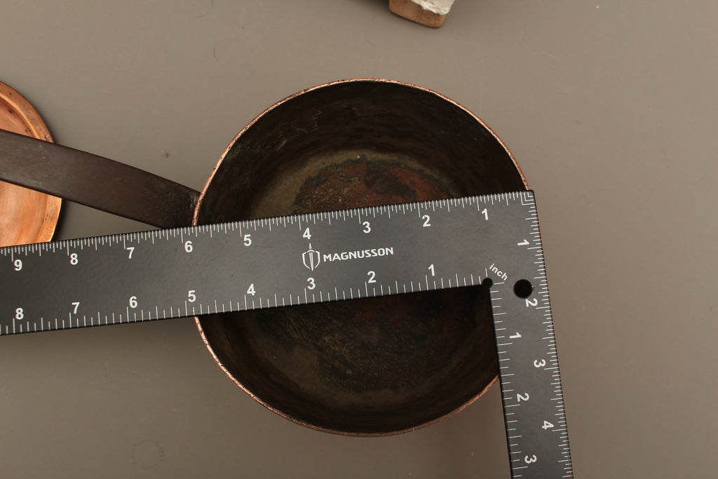 Antique Trinity College Cambridge Copper Saucepan & Lid (1901) | Collegiate Kitchenalia