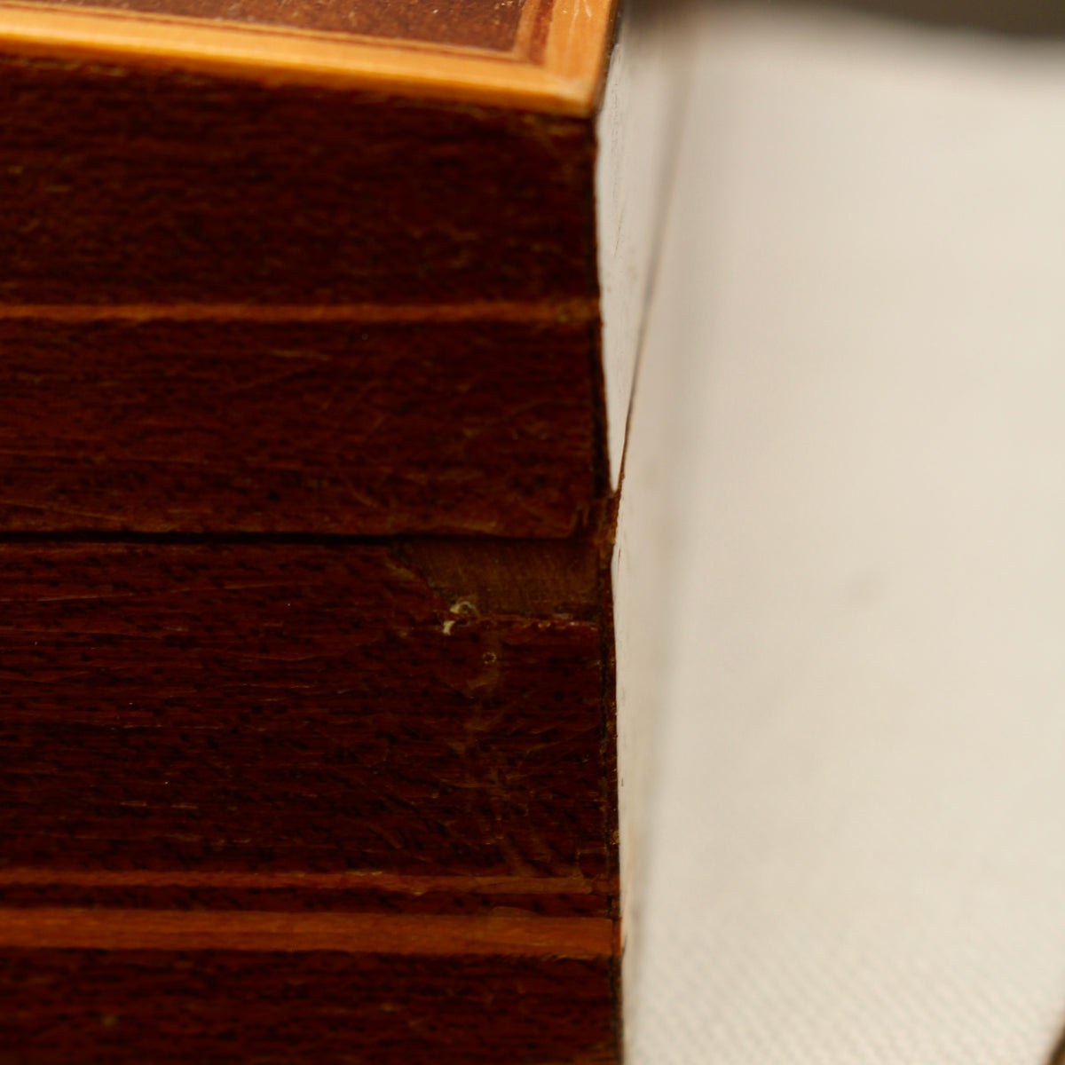 Italian Floral Marquetry Trinket Box | Sorrento Inlaid Wood Table Box