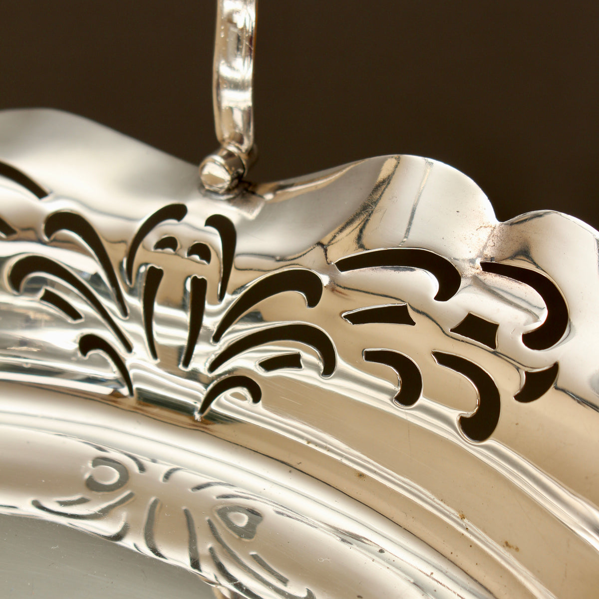 Vintage Cooper Brothers Sheffield Silver Plated Bon Bon Basket | Swing Handle Sweetmeat Dish
