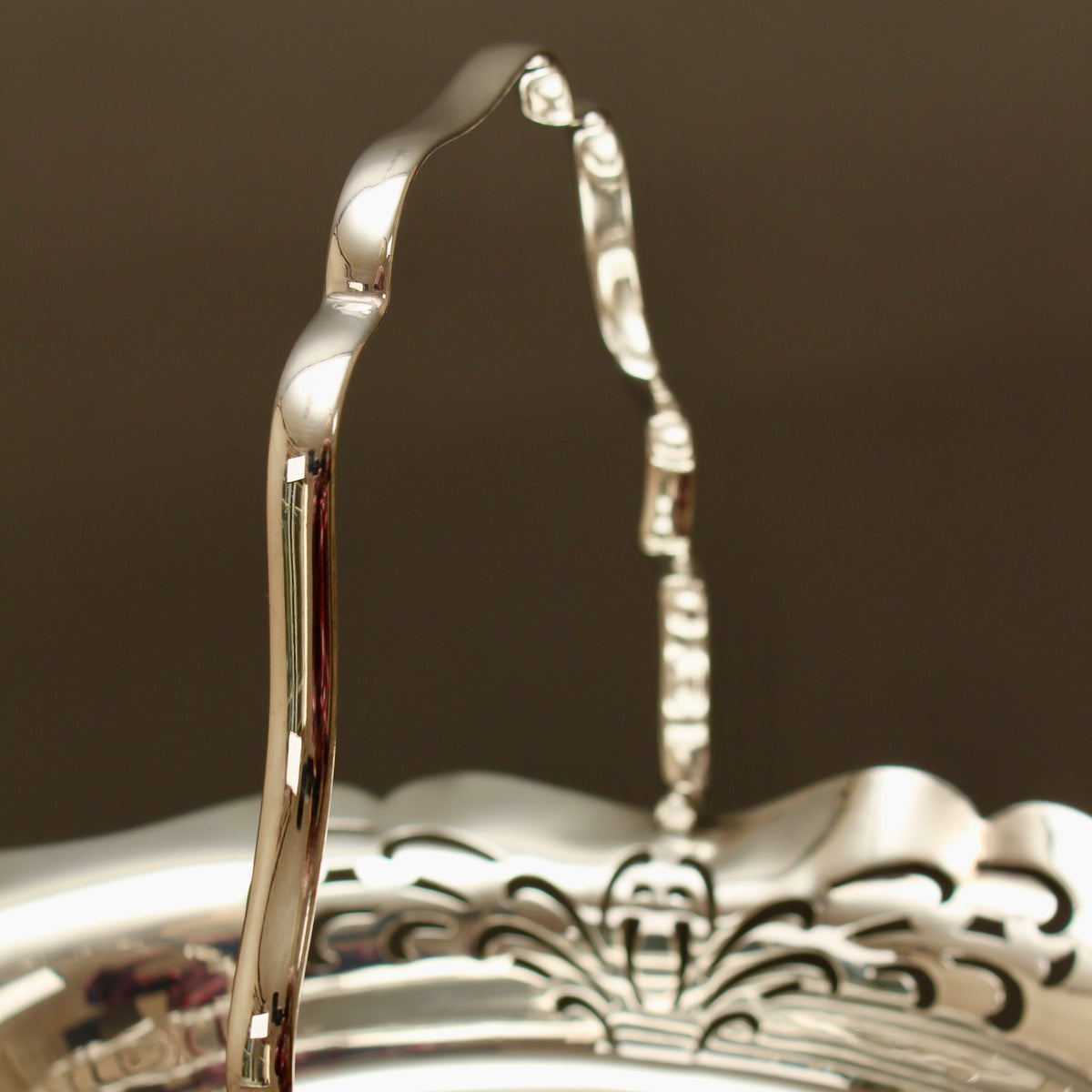 Vintage Cooper Brothers Sheffield Silver Plated Bon Bon Basket | Swing Handle Sweetmeat Dish