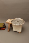 Vintage Ianthe Birmingham Silver Plated Drinks Waiter | 8.5-Inch Chased Salver Tray