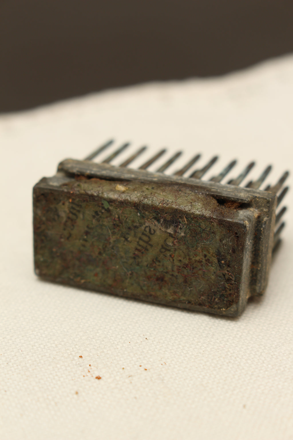 Antique Radcliffe Smith & Co Miniature Flower Frog | Pocket-Sized Edwardian Pin Holder