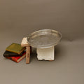 Vintage Viners of Sheffield Alpha Plate Chased Salver Round Gallery Tray