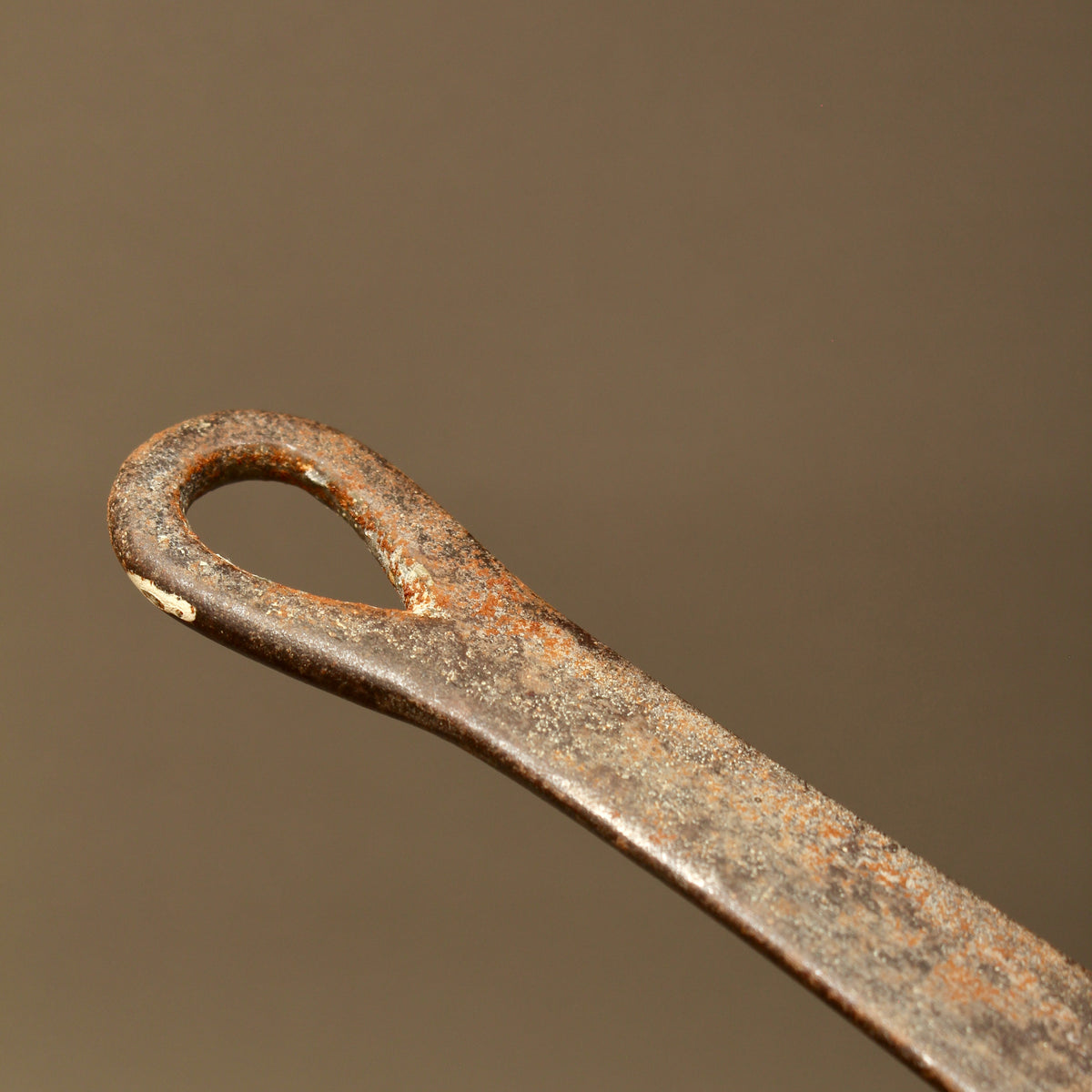 Antique 19th Century French Copper Sauté Pan Tin Overspill Forged Iron Handle