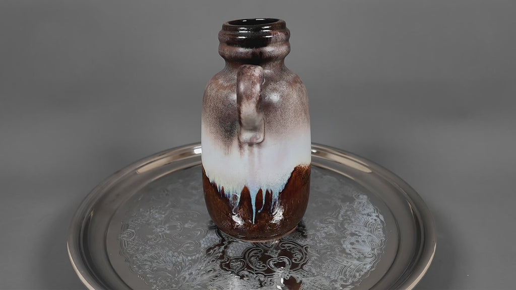Vintage West German Pottery Jug Vase – Scheurich 473-20