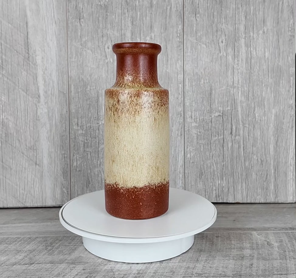 Vintage Scheurich 401-20 West German Pottery Jug Vase - Mid-Century Ceramic Pitcher