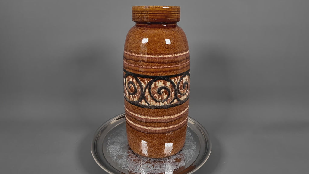 Large Vintage West German Floor Vase – Scheurich 553-38
