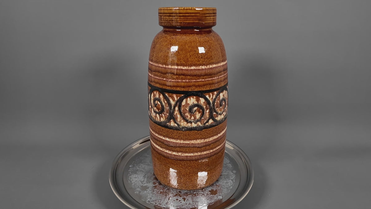 Large Vintage West German Floor Vase – Scheurich 553-38